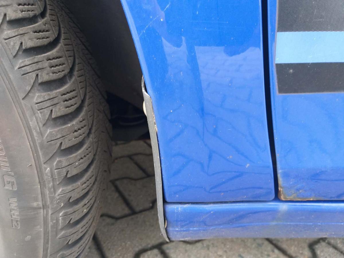 Skoda Fabia 2 5J original Kotflügel vorn links 4590 Dynamic Blau Bj.2009